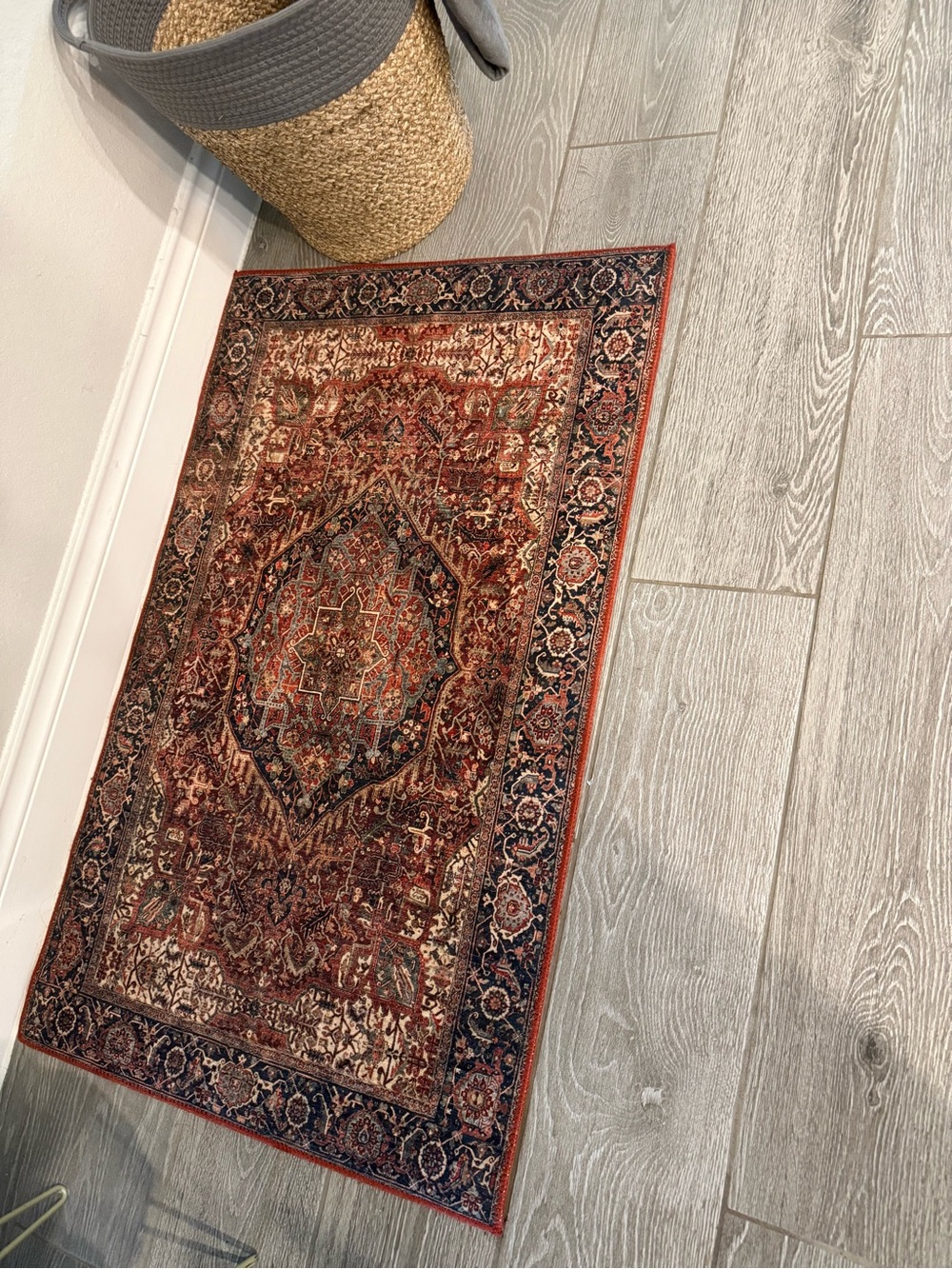 Classic Red Oriental Accent Rug - Home Accents